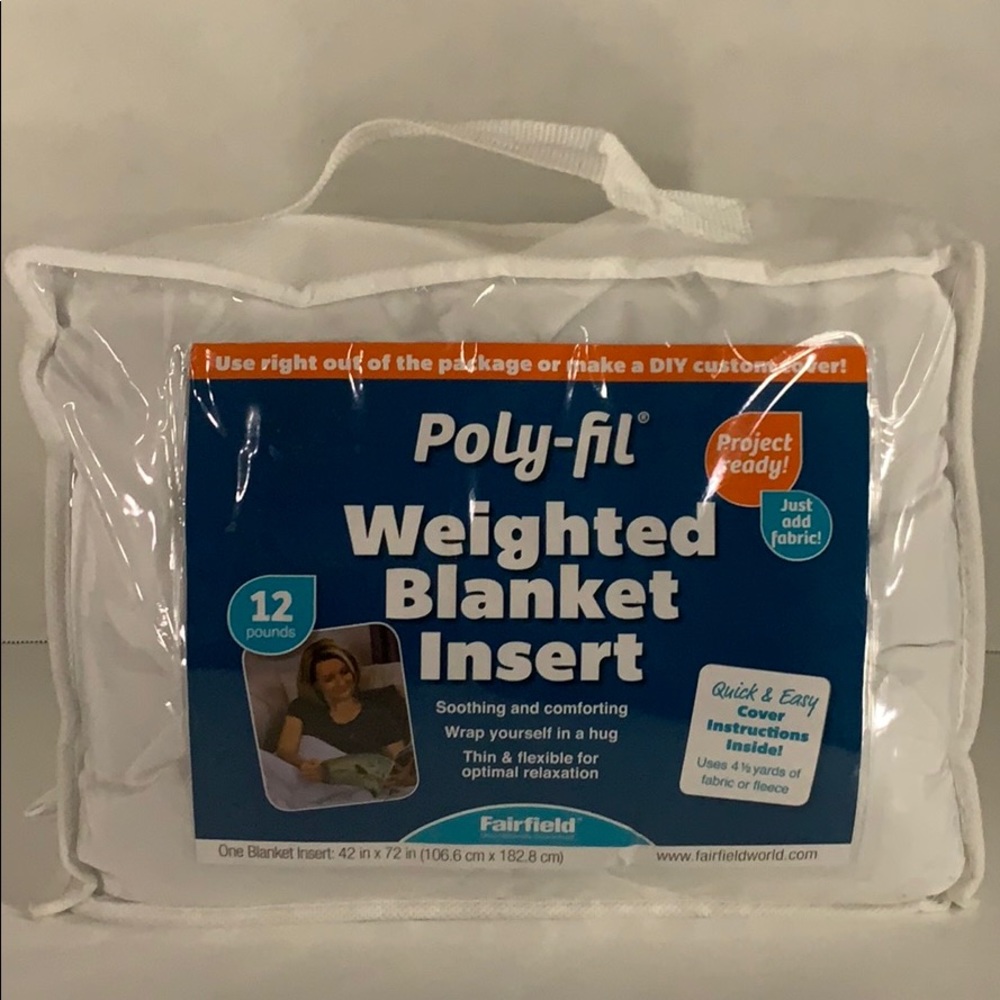 Poly-fil Therapeutic Weighted Blanket - 12 Pounds